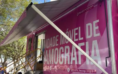 INASP leva Unidade Móvel e oferta mamografias gratuitas em Capela (SE)