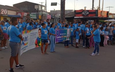 INASP promove Caminhada de Conscientização do Autismo e da Síndrome de Down em Conceição da Feira, na Bahia